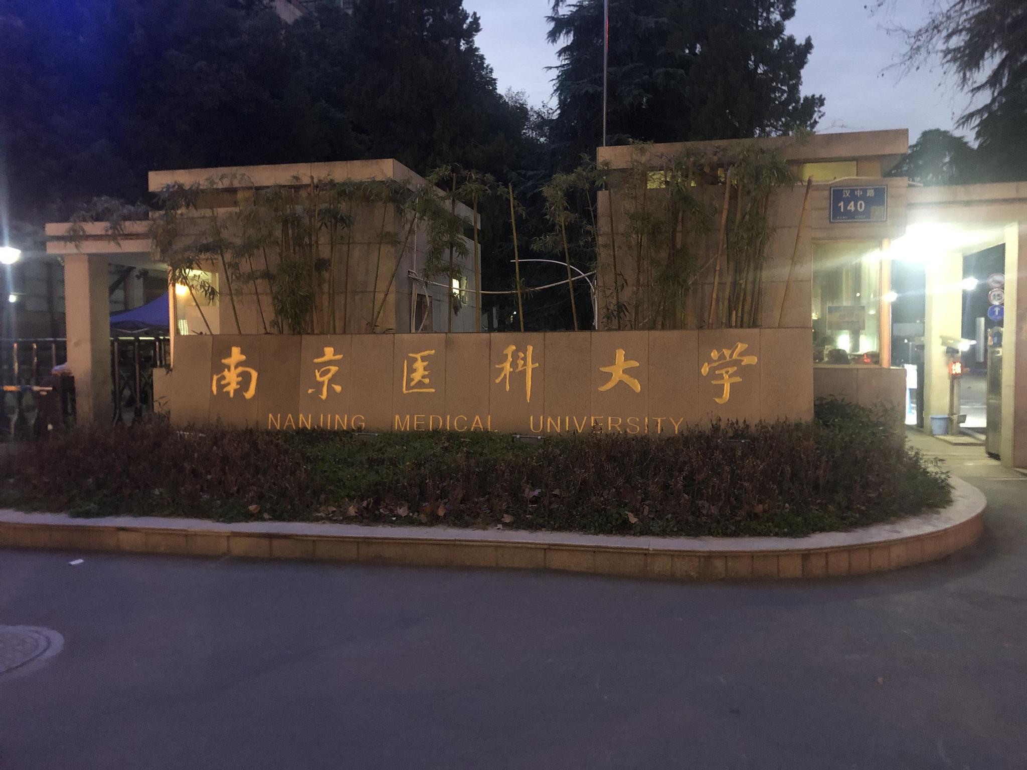 原南京医学院。新京报记者 卢通 摄