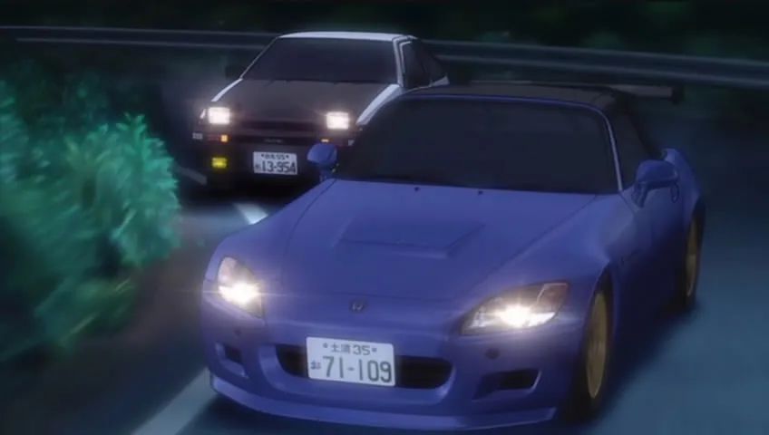 《头文字d》神之手城岛俊也的御用座驾,区区86根本没在怕的好麽?