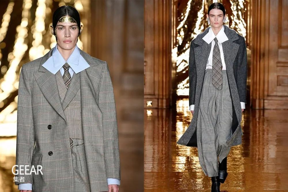 它予人的印象,不是属于男士正式西装,就是学生时代的仪容标准.