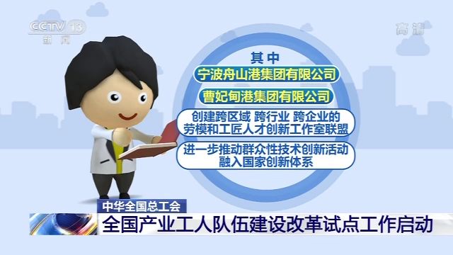 中华全国总工会产业工人队伍建设改革试点工作启动