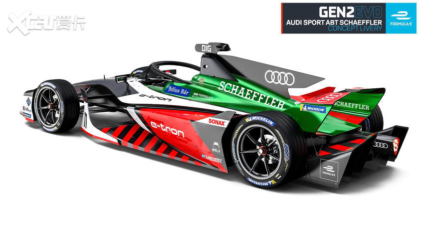 融合了高性能领域的设计风格,绿色的座舱部位涂装相当耀眼