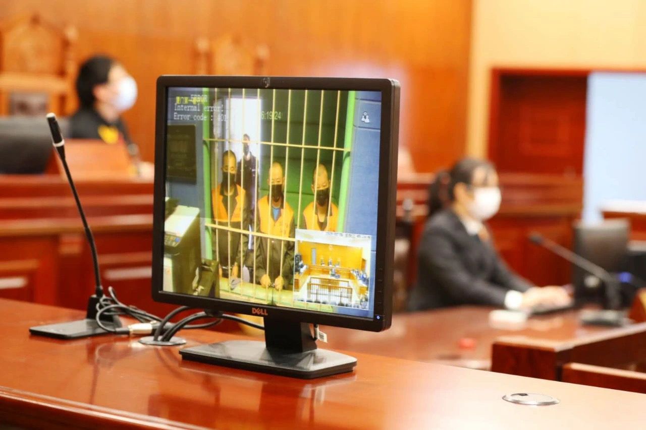 宣判现场。法院供图