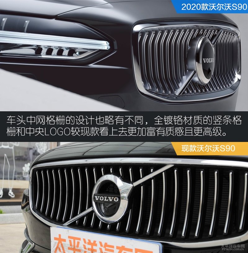 2020款S90/V90解析 细节上再度升级