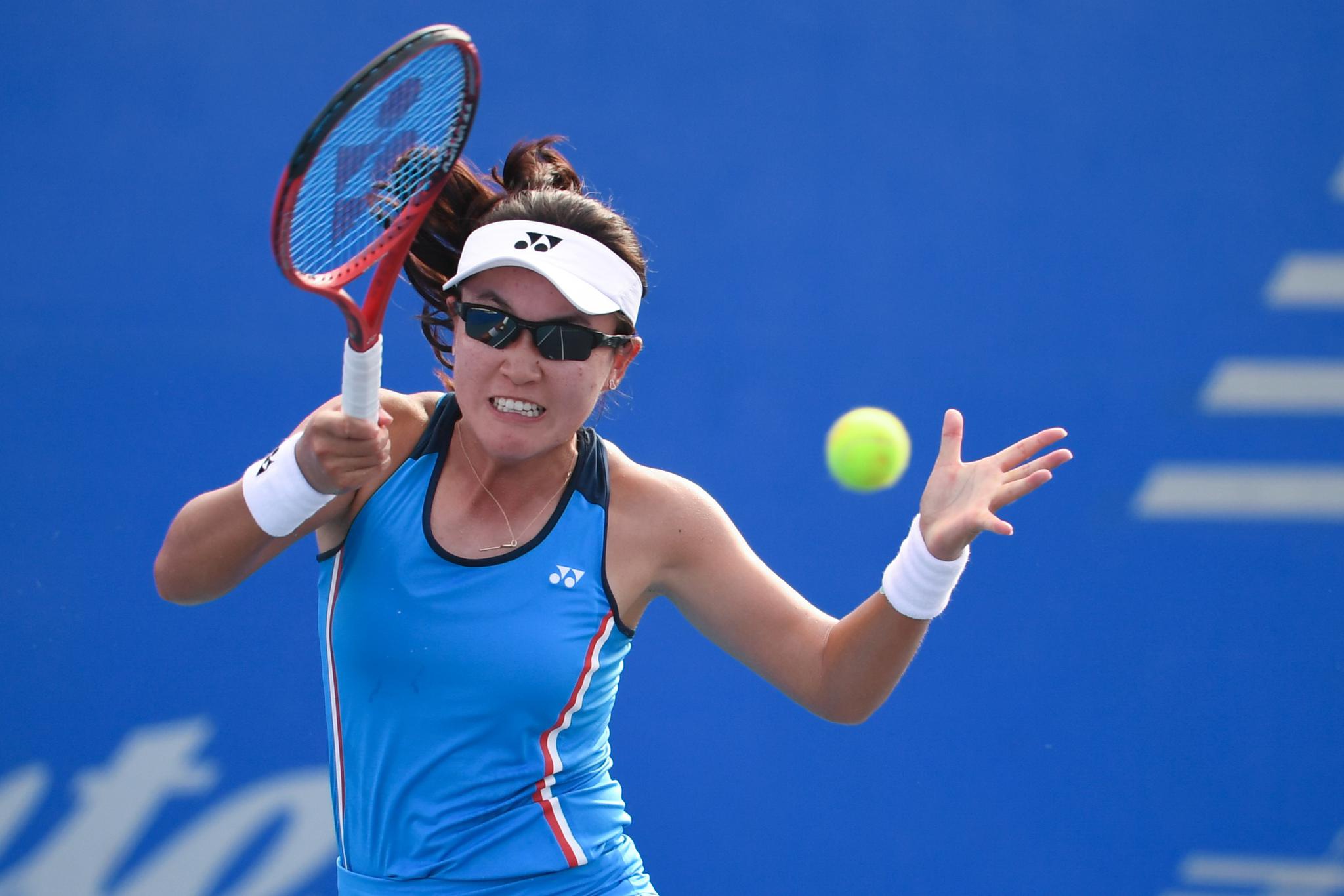 网球丨墨西哥公开赛:朱琳晋级八强