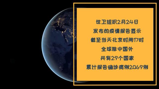 以不同方式为中国祈福   世界卫生组织2月24日   发布的疫情报告