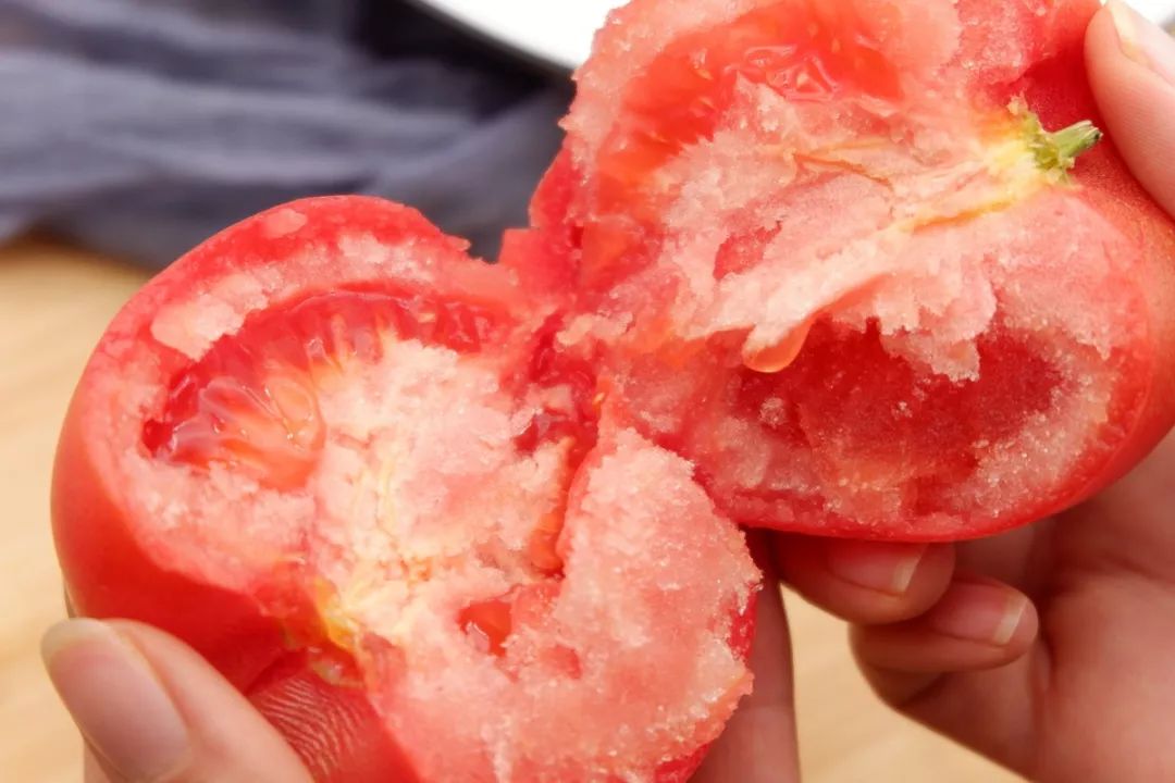 沙瓤,爆汁的西红柿,忘不了的儿时美味!