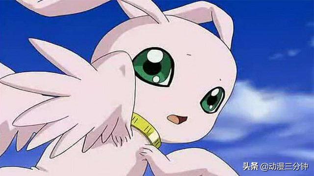 海天使兽是究极体形态,但是不管是样子还是体型,都和幼年期的数码兽有