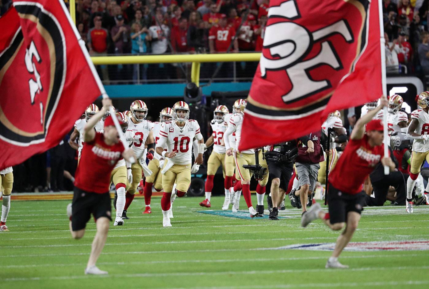 2020年美国职业橄榄球大联盟(nfl)"超级碗"总决赛冠军堪萨斯城酋长队