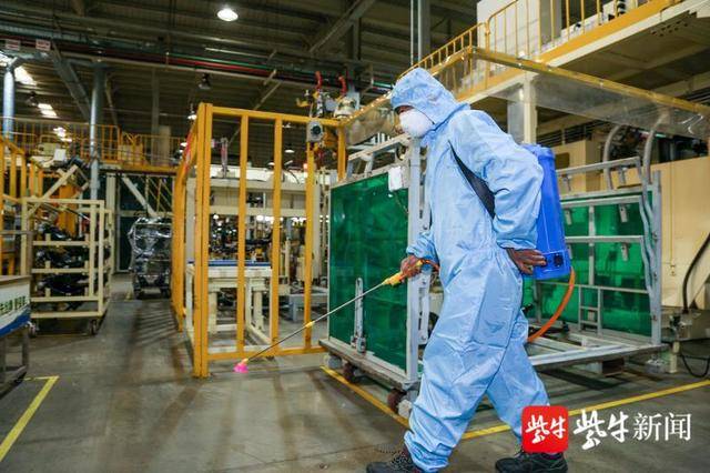 中韩盐城产业园强化防疫保生产稳定汽车供应链