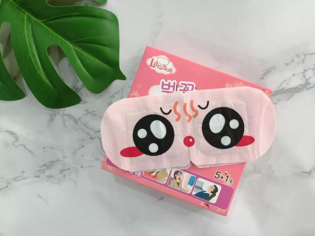 超萌漫画大眼睛蒸汽眼罩415恒温热敷解压睡得香