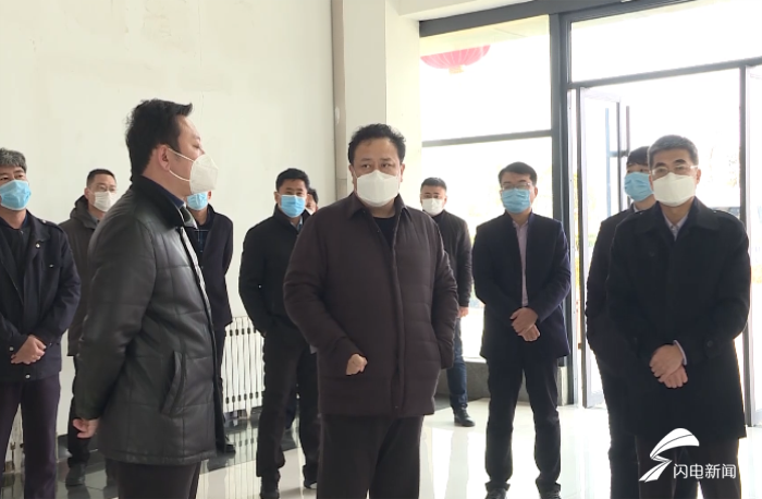 威海南海新区工委书记张海军带队现场督导疫情防控工作