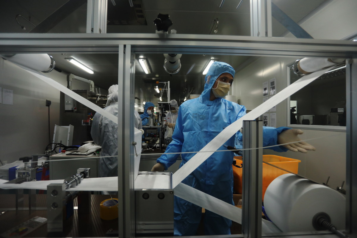 珠海这家口罩厂急聘:口罩机操作技师及设备管理员