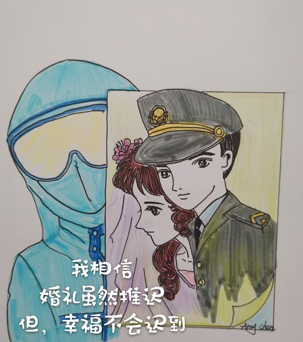 暖哭漫画里的云南援鄂医疗队