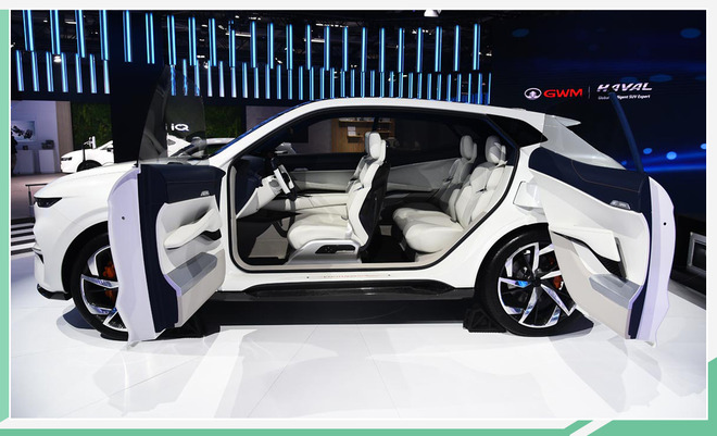 搭载电动对开门 哈弗VISION 2025亮相印度车展