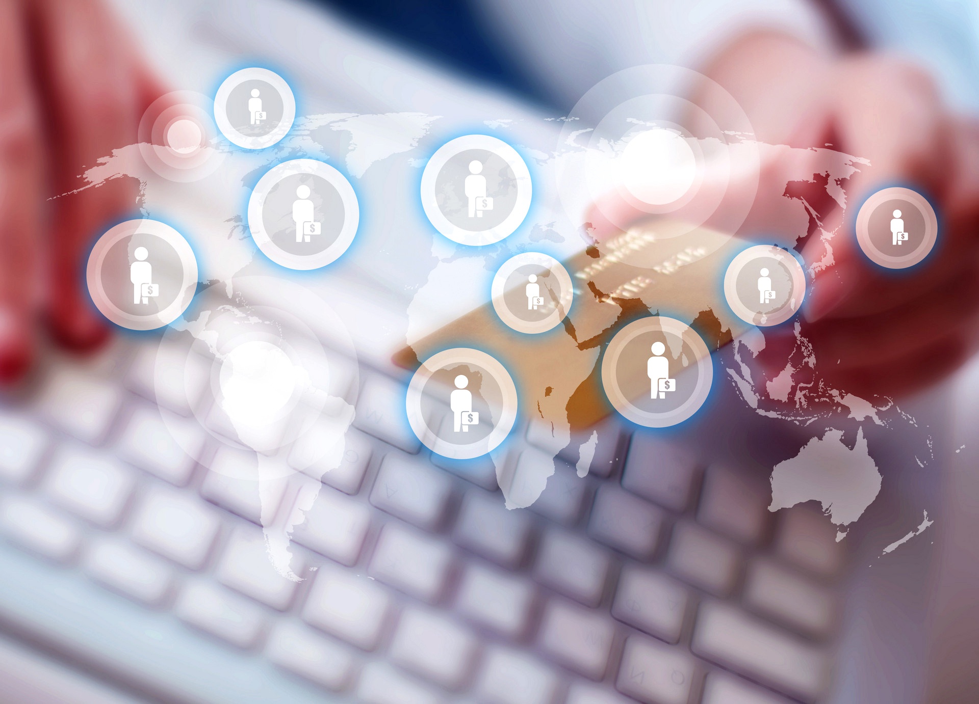 远程办公概念图 图片来源:摄图网