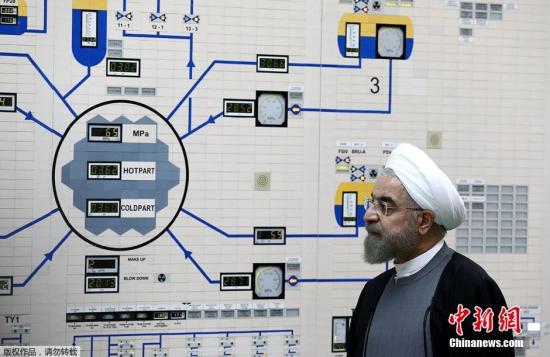 资料图：伊朗总统鲁哈尼。