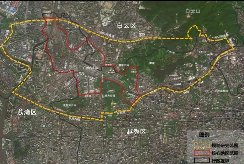 广州火车站—广州花园地区提升规划来了