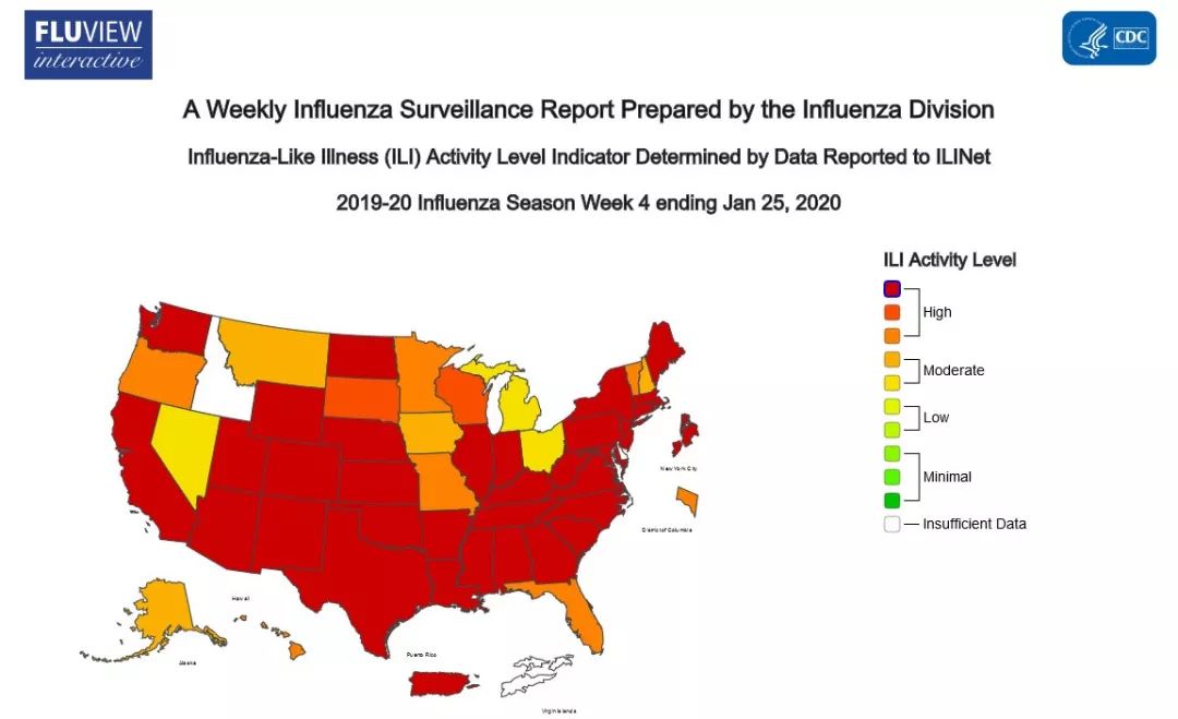 美国4个月近2000万人感染流感经济会好吗