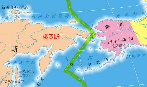 俄罗斯将从美国手中夺走白令海的海域和大陆架