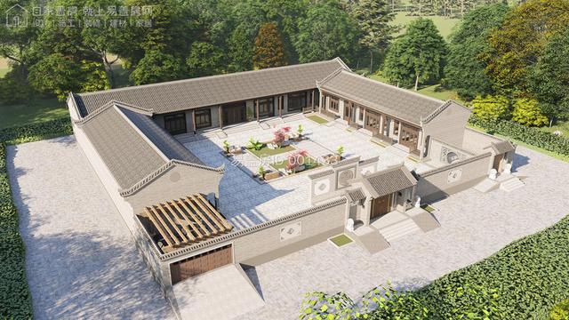 易盖房四川广元超大面宽进深的传统中式三合院布局靠谱吗