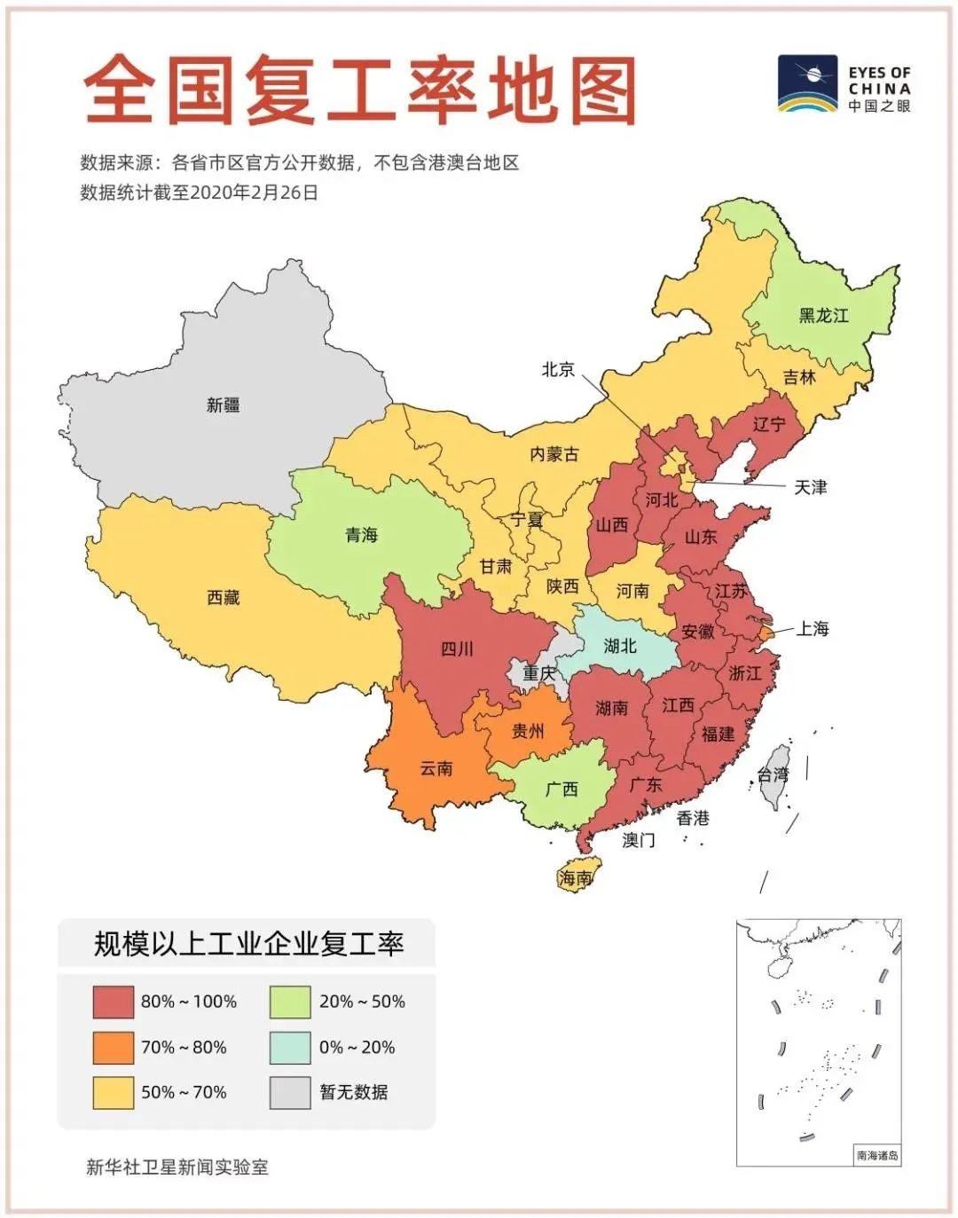 中国"热度"提升的背后,是分区分级精准复工复产的关键性举措.