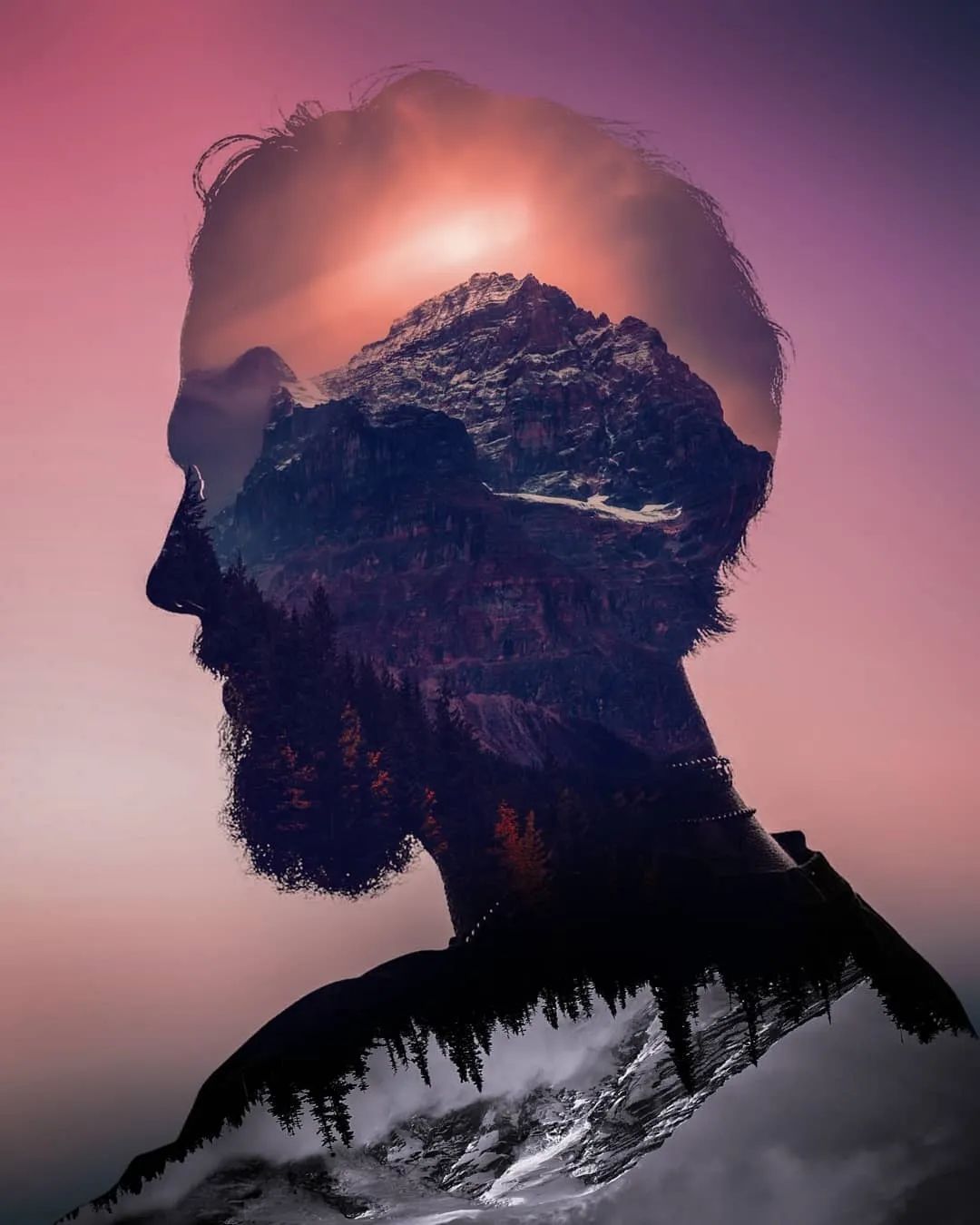 无需ps,用手机照样能实现超惊艳的创意人像!