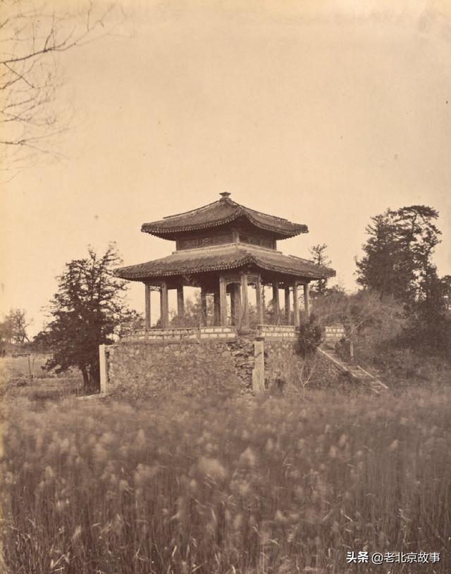 1870年北京圆明园建筑