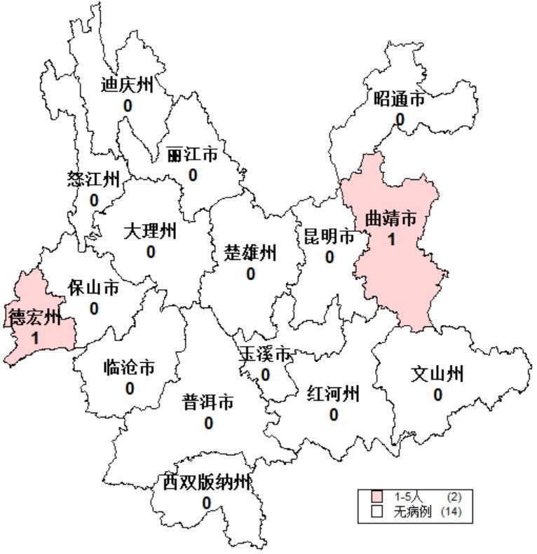 3月9日12时至24时,云南无新增新型冠状病毒肺炎确诊病例
