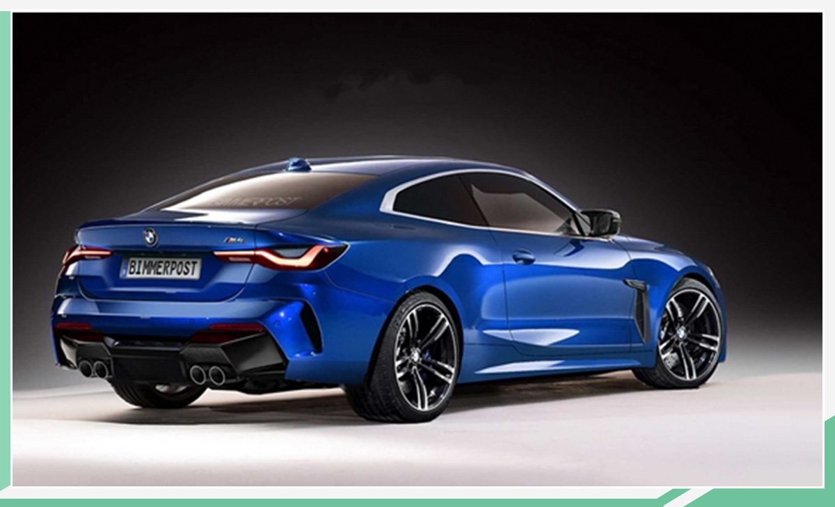 宝马全新M4渲染图曝光！造型并不突兀