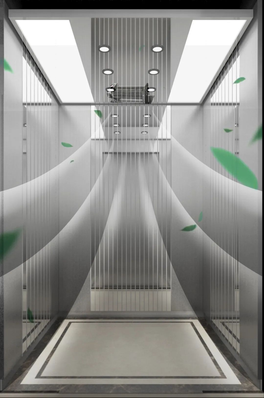 巨龙电梯防范病毒智能科技健康守护