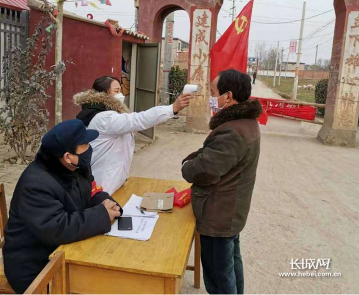 鸡泽县双塔镇卫生院乡村疫情防控不留死角