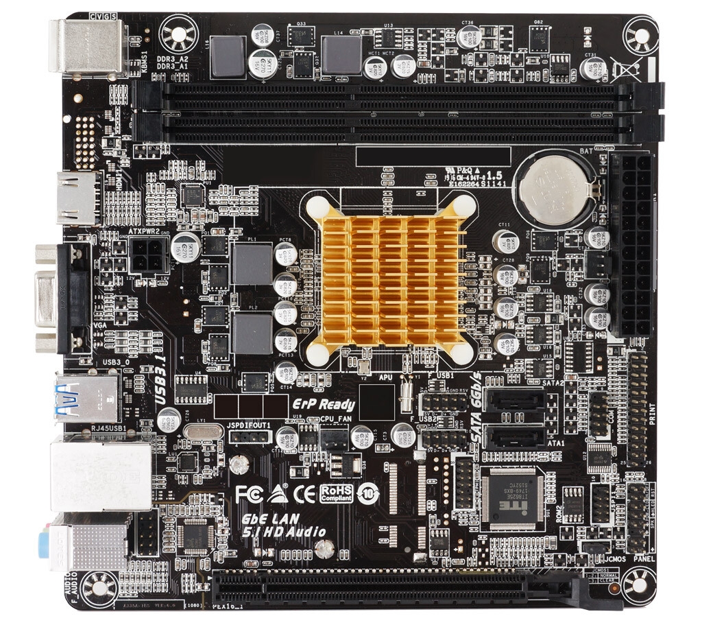 映泰推出全新a68n2100ksoc主板自带e16010被动散热设计