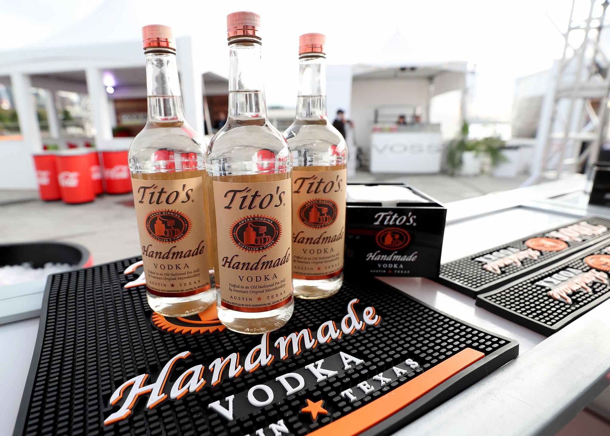 美国伏特加品牌Tito's Vodka的产品（Getty Images）