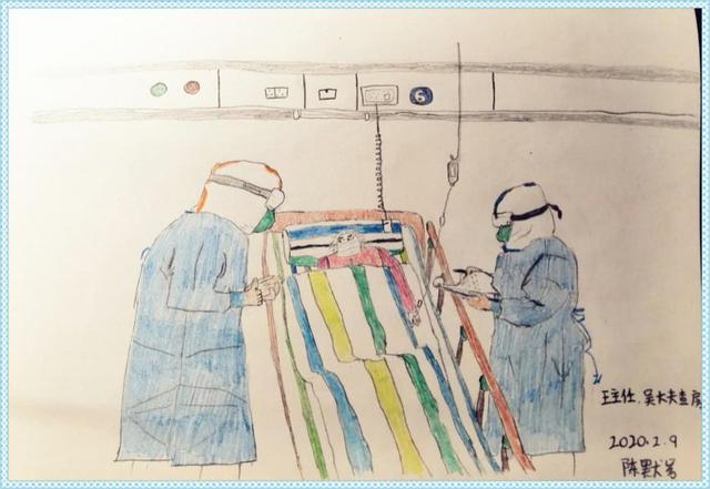 北京护士漫画版援汉日历记下武汉隔离病房中的温暖