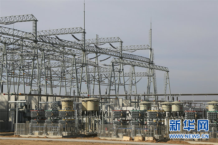 呼和浩特托克托工业园区500kv输变电站复工建设
