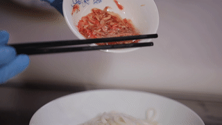 黑松露樱花虾稻庭面