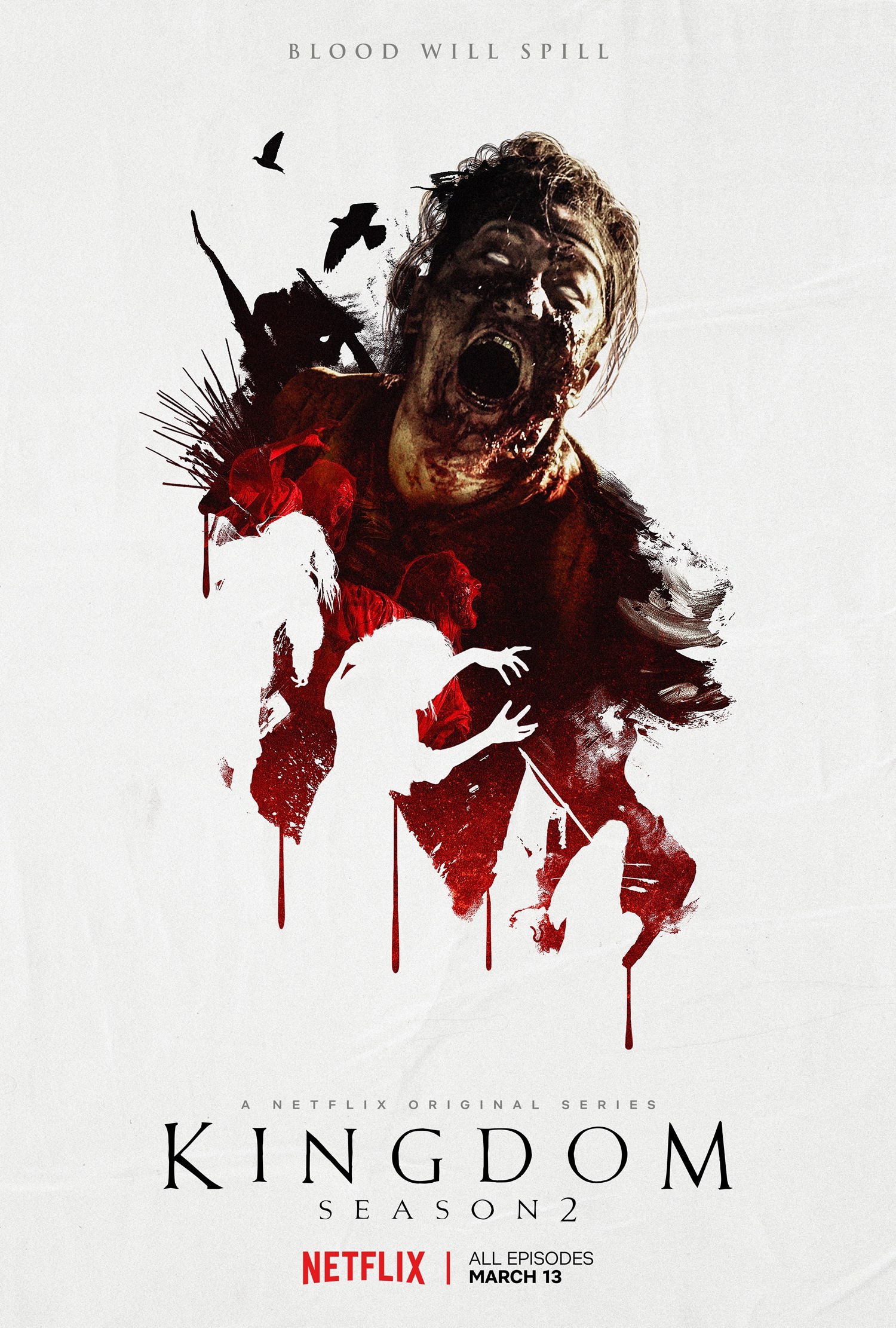 古装丧尸剧王国第二季角色海报公布丧尸真可怕