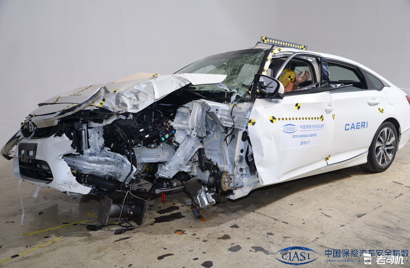 iasi公布 东风本田inspire碰撞测试结果