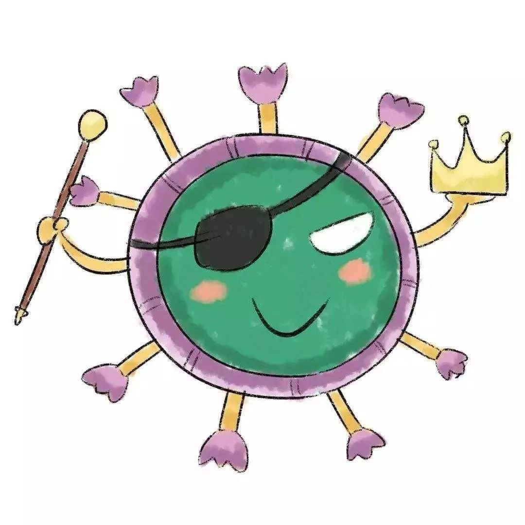 天津宝宝和妈妈制作的立体卡通病毒绘本亮了