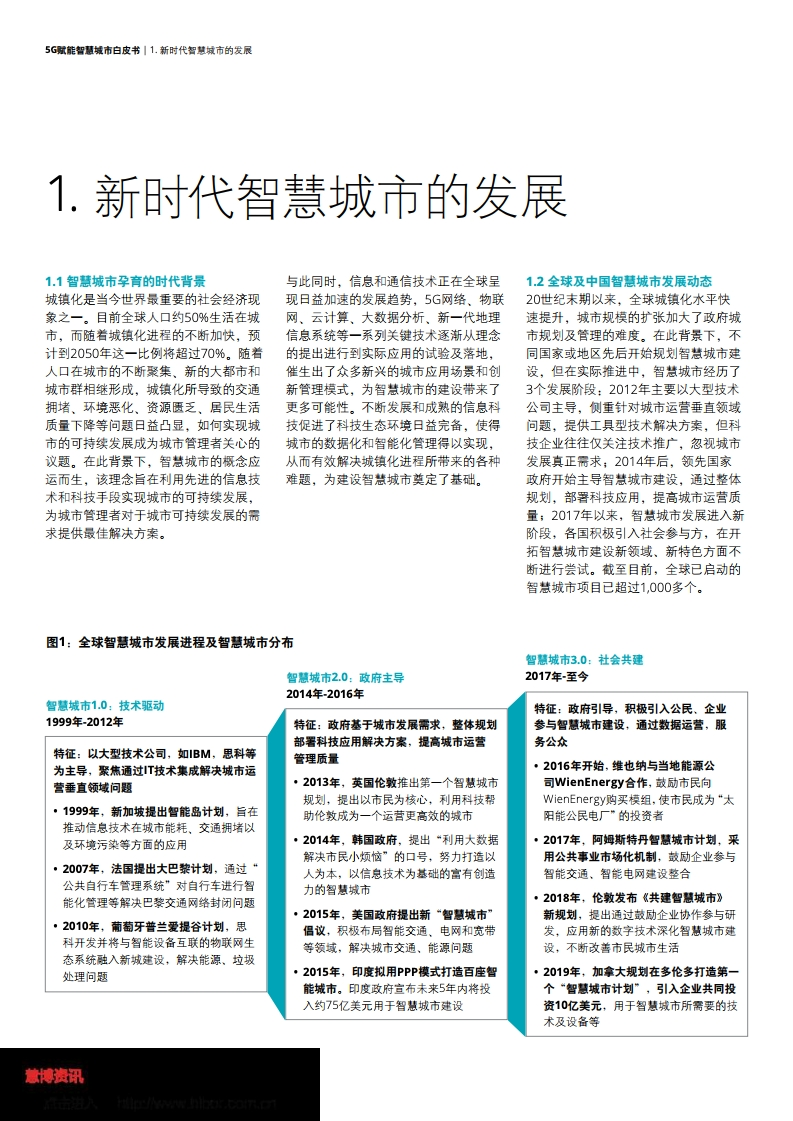 德勤&中国联通：5G赋能智慧城市白皮书