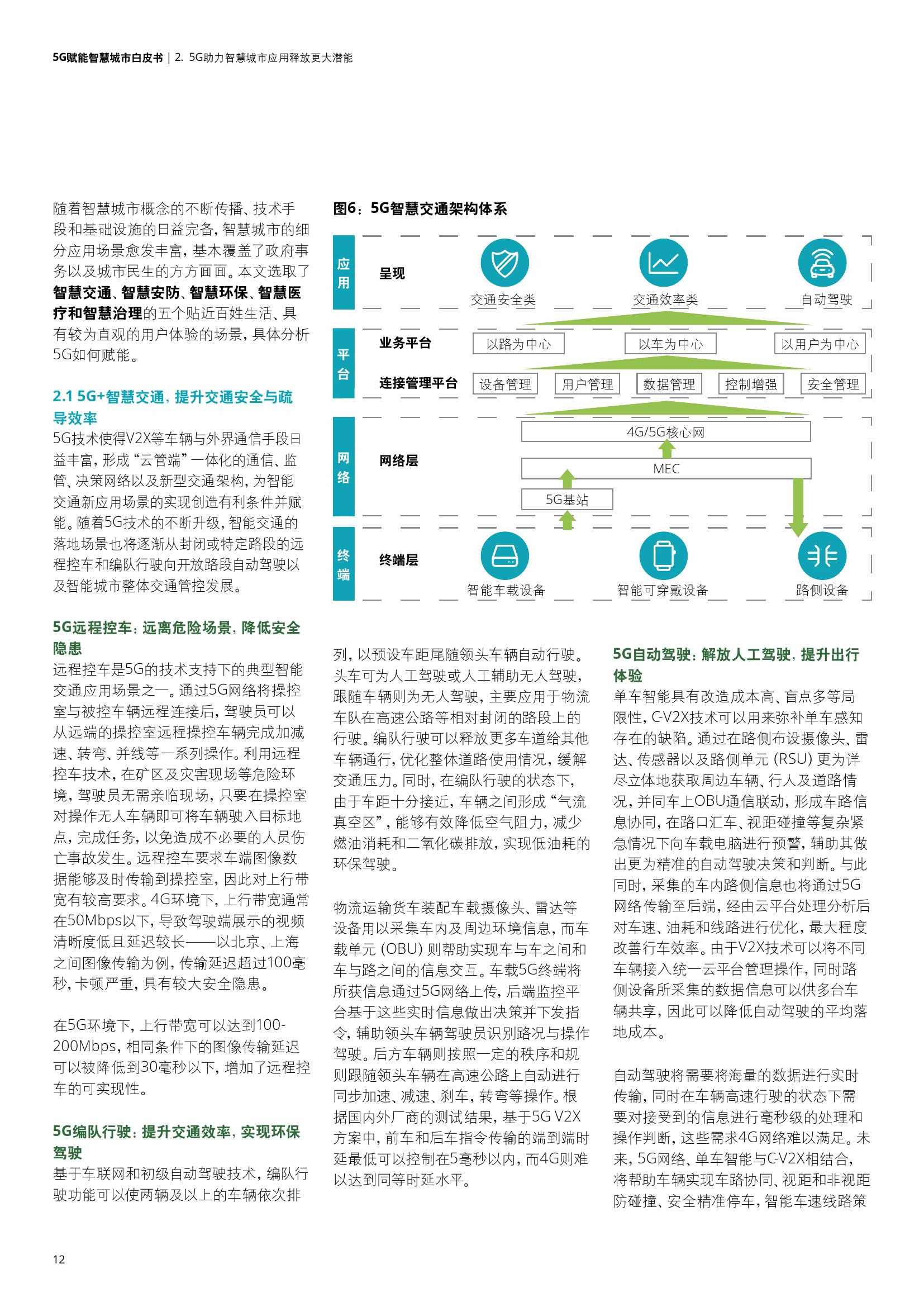 德勤&中国联通：5G赋能智慧城市白皮书