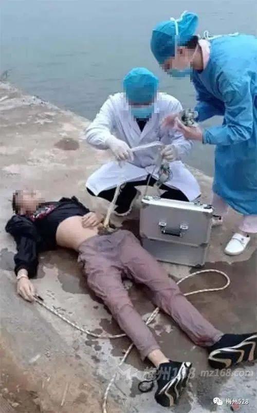 梅州一小伙溺水身亡