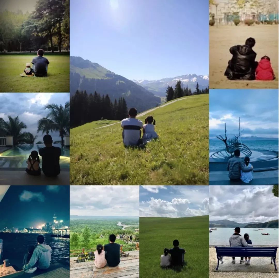 馒头大师和女儿的合照现在看来,好像这两个人的生活也没发生多大的