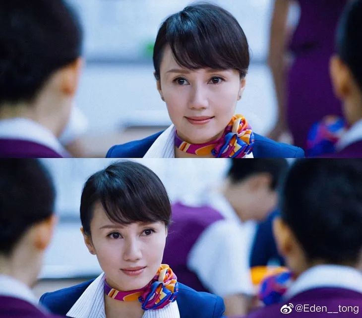 而《中国机长》中作为乘务长的袁泉又一次刷新了我的认知,她们在