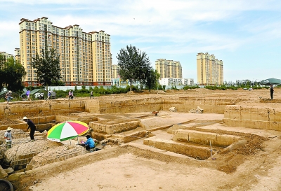 汉阳城遗址图片