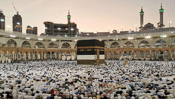 麦加克尔白.图片来源:twitter