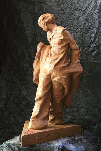 《妈妈加油》龙碧珍 画《黎明将至》何国胜 画《英名不朽》陈有杰 画