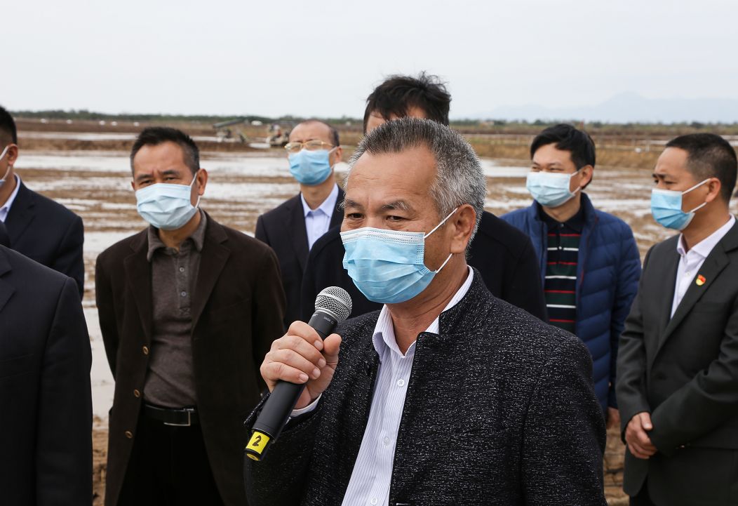 无人机,海水稻播种,稻蟹共生.看江门"硬核"春耕!