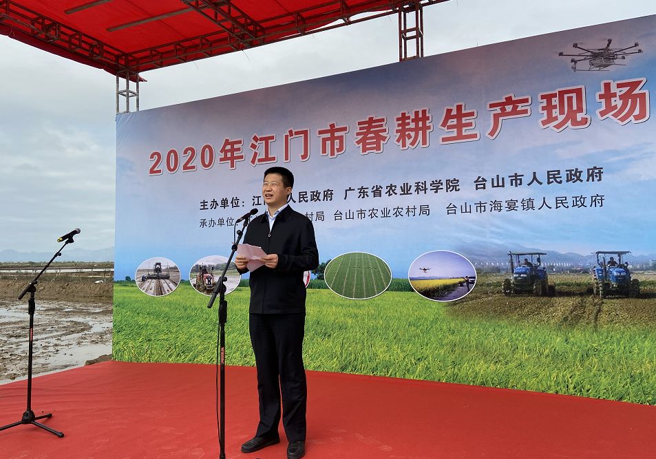 惊蛰到,春耕忙!无人机,海水稻播种,稻蟹共生.看江门"硬核"春耕!