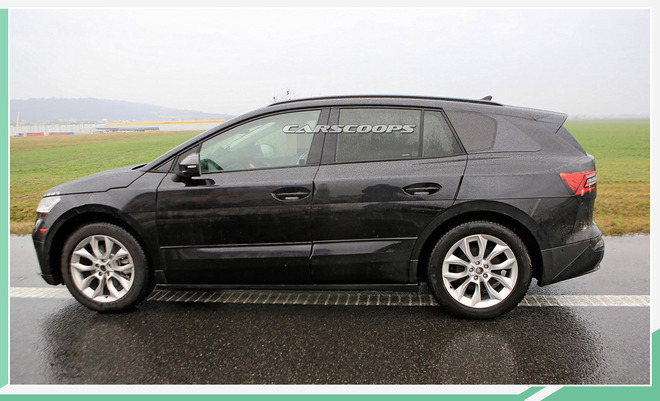 斯柯达首款量产纯电SUV谍照曝光 将于年底推出